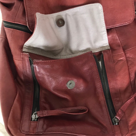 Day & Mood Leather Hannah Backpack - Cognac - Picture 5 of 8